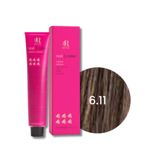 RR LINE REAL COLOR profesjonalna farba do włosów w kremie 100 ml | 6.11