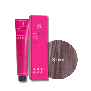 RR LINE REAL COLOR profesjonalna farba do włosów w kremie 100 ml | Silver