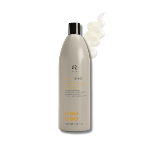 RR LINE REAL KERATIN szampon odbudowujący do włosów zniszczonych 1000 ml - image 2