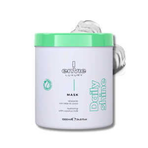 ENVIE LUXURY DAILY SHINE maska nawilżająca do włosów kokosowa 1000 ml - image 2