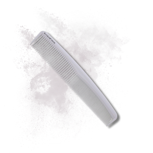 BLACKOMB ceramiczny grzebień fryzjerski do układania włosów biały | CK0109 - image 2