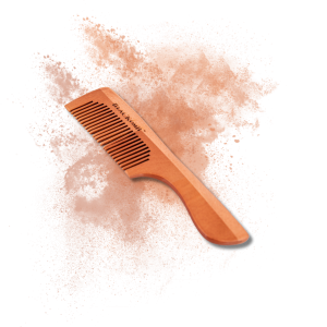 BLACKOMB drewniany grzebień z rączką do włosów brody CK006 - image 2