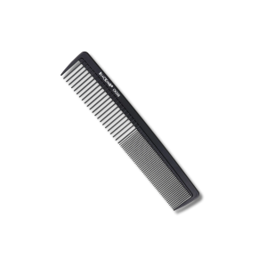 BLACKOMB grzebień fryzjerski do rozczesywania włosów karbonowy czarny | 208