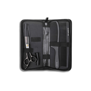 BLACKOMB profesjonalne degażówki fryzjerskie do strzyżenia włosów z etui