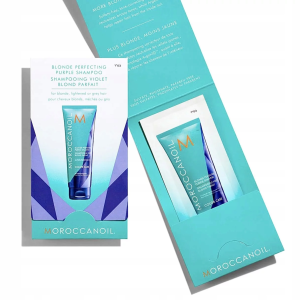 MOROCCANOIL COLOR CARE Blonde Perfecting Purple fioletowy szampon 10 ml - image 2