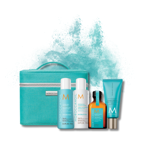 MOROCCANOIL HYDRATION travel zestaw podróżny nawilżający + kosmetyczka - image 2