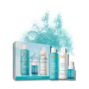 MOROCCANOIL HYDRATION zestaw | szampon + odżywka + leave-in + balsam - image 2