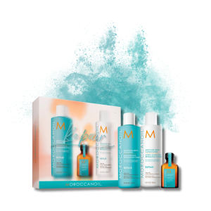 MOROCCANOIL REPAIR zestaw naprawczy | szampon + odżywka + olejek + balsam - image 2