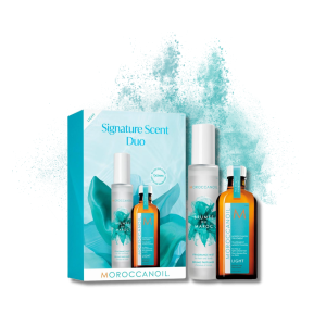 MOROCCANOIL TREATMENT Signature Scent zestaw | olejek light + mgiełka - image 2