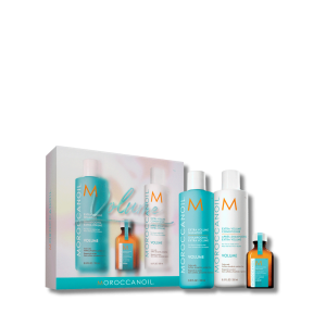 MOROCCANOIL VOLUME zestaw | szampon + odżywka + olejek light + balsam