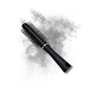 SZCZOTKA okrągła mała do modelowania czarna 17 x 4 cm - image 2