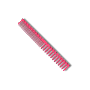 Y.S. PARK G45 grzebień fryzjerski do włosów z linijką | Różowy