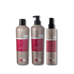 KAYPRO CURL zestaw loki | szampon 350 ml + odżywka 350 ml + spray 200 ml
