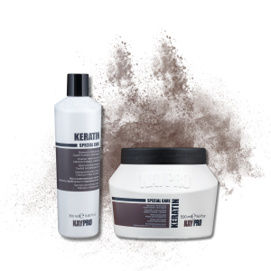 KAYPRO KERATIN zestaw | szampon 350 ml + maska 500 ml - image 2