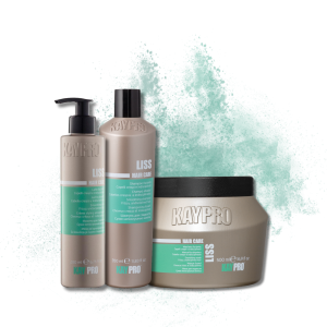 KAYPRO LISS zestaw | szampon 350 ml + maska 500 ml + krem 200 ml - image 2