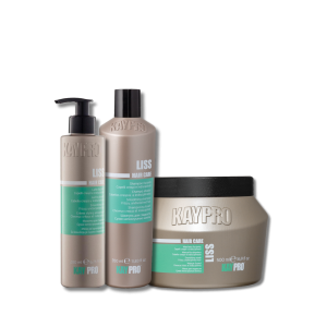 KAYPRO LISS zestaw | szampon 350 ml + maska 500 ml + krem 200 ml