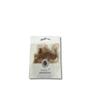 SIBEL siatka cieńka siateczka do koka 2 szt. | Jasnobrązowa