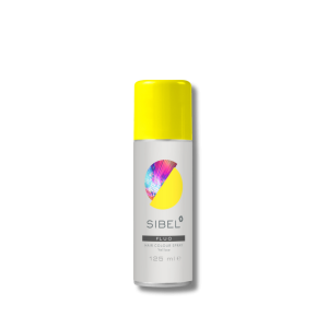 SIBEL HAIR COLOUR SPRAY FLUO lakier fluorescencyjny 125 ml | Żółty