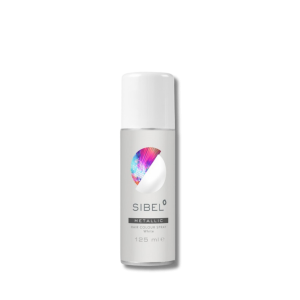 SIBEL HAIR COLOUR SPRAY METALLIC lakier metaliczny 125 ml | Biały