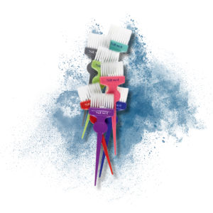 SIBEL MIX&MATCH zestaw pędzli do farbowania 7 kolorów - image 2