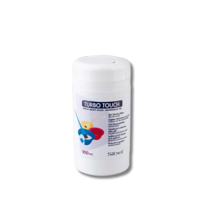 SIBEL TURBO TOUCH chusteczki do zmywania - pudełko z dozownikiem 100 szt.