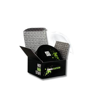 NOT BAD STUFF BARBER Klasyczna pomada o zapachu kiwi i kaktusa 200 ml - image 2