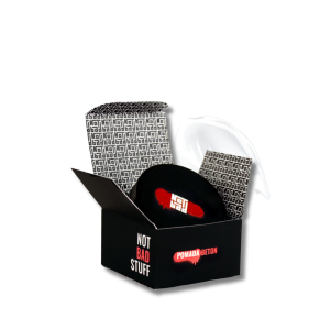 NOT BAD STUFF BARBER Beton pomada matowa o zapachu czekolady 200 ml - image 2