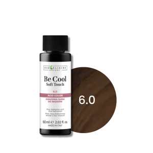 BIOELIXIRE BE COOL SOFT TOUCH kwasowa farba do włosów olejowa 60 ml | 6.0