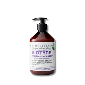 BIOELIXIRE ESSENTIAL maska wzmacniająca do włosów z biotyną 500 ml