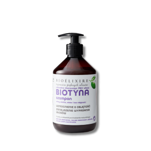 BIOELIXIRE ESSENTIAL szampon wzmacniający do włosów z biotyną 500 ml