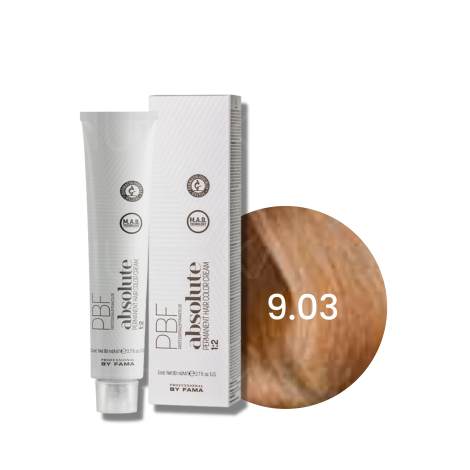 BY FAMA ABSOLUTE profesjonalna trwała farba do włosów 80 ml | 9.03