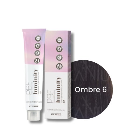 BY FAMA LUMINITY półtrwała farba do włosów 80 ml | Blondeombre 6