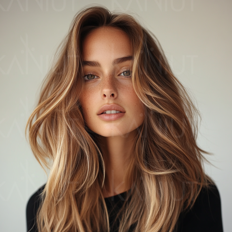 BY FAMA LUMINITY półtrwała farba do włosów 80 ml | Blondeombre 7 - 4