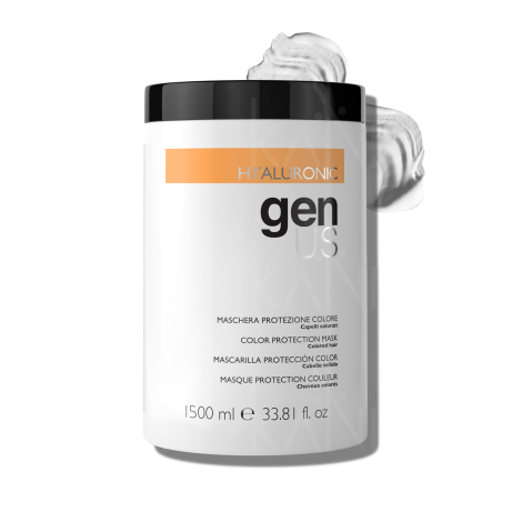 GENUS HYALURONIC maska wygładzająca do włosów farbowanych 1500 ml - 2