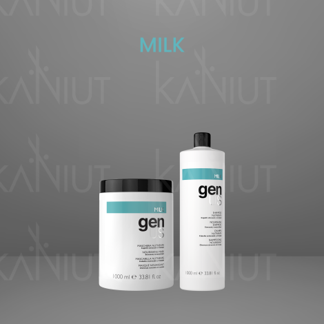 GENUS MILK szampon intensywnie odżywczy do włosów zestresowanych 1000 ml - 6