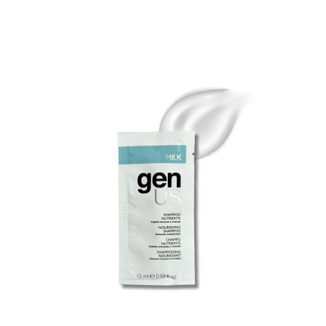 GENUS MILK szampon intensywnie odżywczy do włosów zestresowanych 15 ml - 2