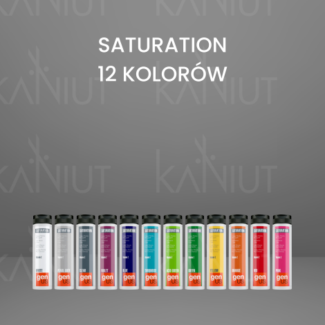 GENUS SATURATION toner koloryzujący w żelu bez amoniaku 150 ml | Pearl Gray - 4