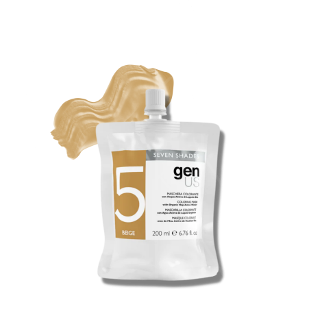 GENUS SEVEN SHADES maska koloryzująca z wodą organiczną 200 ml | Beige - 2