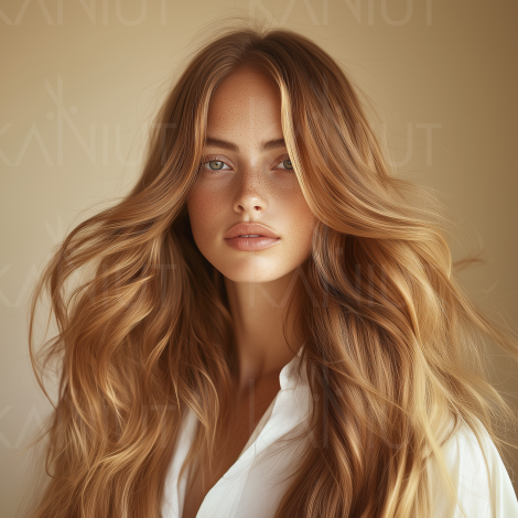 GENUS SEVEN SHADES maska koloryzująca z wodą organiczną 200 ml | Carmel - 3