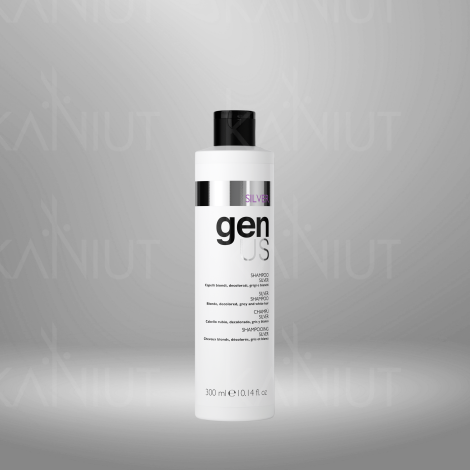 GENUS SILVER szampon do włosów neutralizujący żółty kolor 300 ml - 3