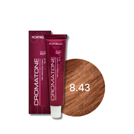 MONTIBELLO CROMATONE profesjonalna trwała farba do włosów 60 ml | 8.43