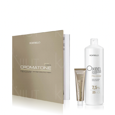 MONTIBELLO CROMATONE RECOVER trwała farba do włosów 60 ml | 7.0 - 4