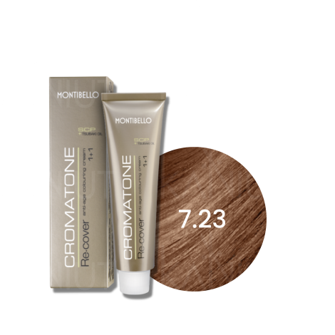 MONTIBELLO CROMATONE RECOVER trwała farba do włosów 60 ml | 7.23
