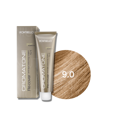 MONTIBELLO CROMATONE RECOVER trwała farba do włosów 60 ml | 9.0