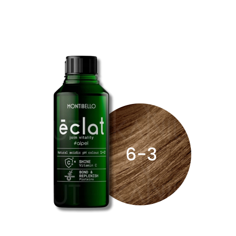 MONTIBELLO ECLAT półtrwała kwaśna farba bez amoniaku 60 ml | 6.3