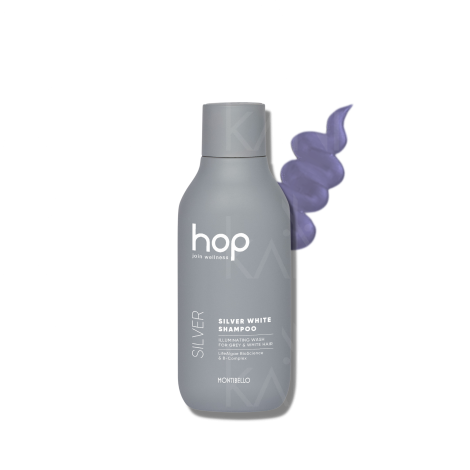 MONTIBELLO HOP Silver White Shampoo szampon rozświetlający włosy 300 ml - 2
