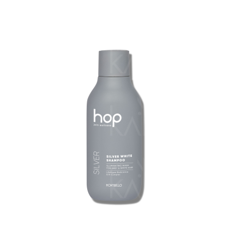 MONTIBELLO HOP Silver White Shampoo szampon rozświetlający włosy 300 ml