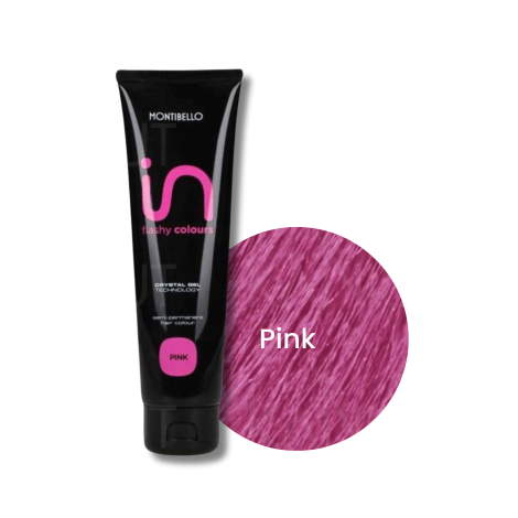 MONTIBELLO IN FLASHY COLOURS żel koloryzujący do włosów 150 ml | Pink