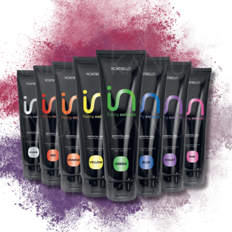 MONTIBELLO IN FLASHY COLOURS żel koloryzujący do włosów 150 ml | Pink - 3