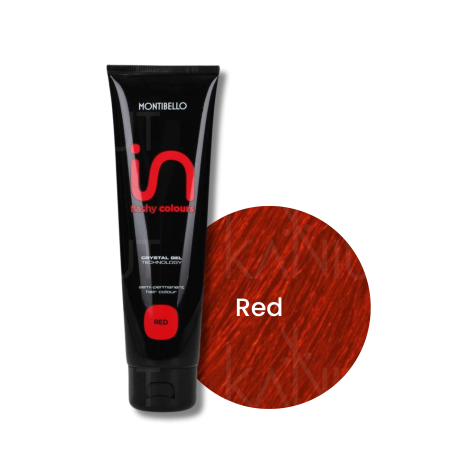 MONTIBELLO IN FLASHY COLOURS żel koloryzujący do włosów 150 ml | Red